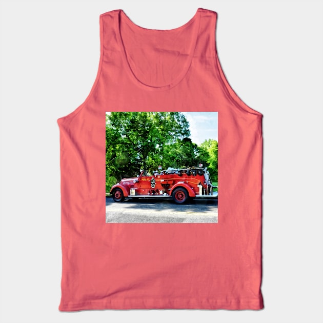 Firemen - Fire Engine Tank Top by SusanSavad